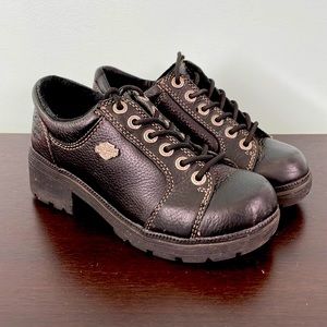 Harley Davidson Leather Boots size 6